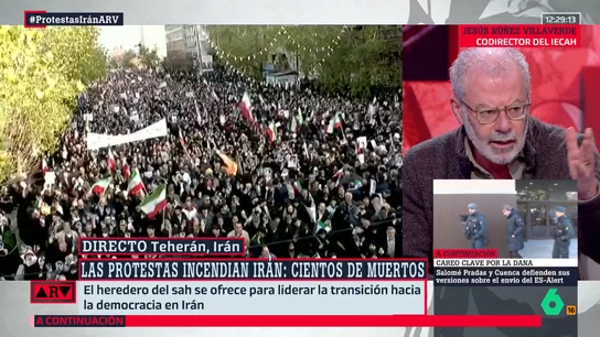 Jesús Núñez, sobre Irán: "Puede que estemos llegando a un punto de quiebre absoluto, pero no será por una intervención militar de EEUU" Jesús Núñez, sobre Irán: "Puede que estemos llegando a un punto de quiebre absoluto, pero no será por una intervención militar de EEUU"