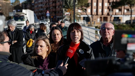 Diana Morant el sábado durante una visita a Paiporta. Diana Morant el sábado durante una visita a Paiporta.