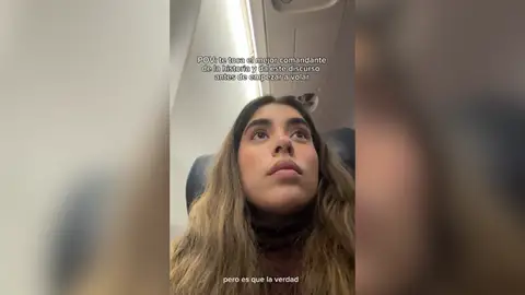 El mensaje de un piloto en pleno vuelo El mensaje de un piloto en pleno vuelo