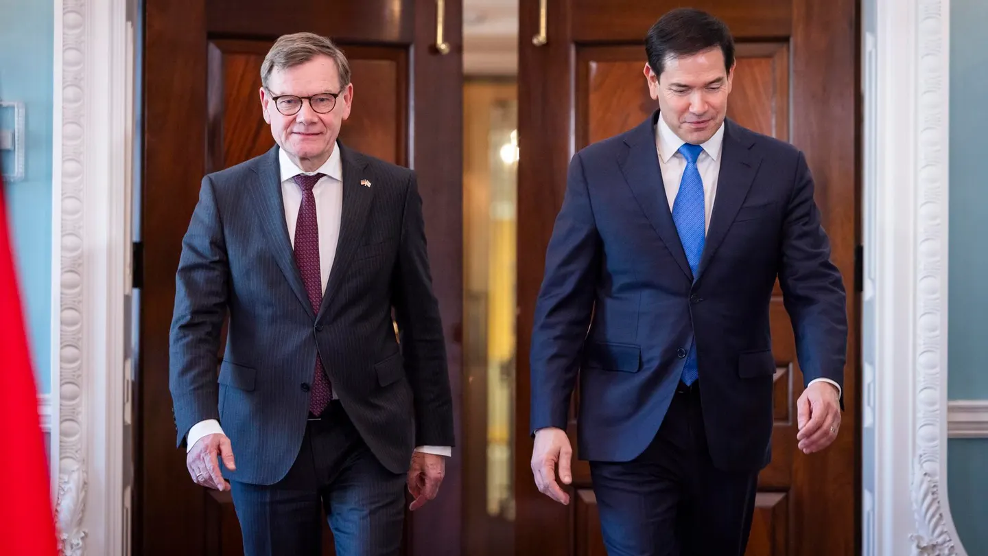 El ministro de Asuntos Exteriores alemán, Johann Wadephul, se reúne con el secretario de Estado estadounidense, Marco Rubio, en Washington. El ministro de Asuntos Exteriores alemán, Johann Wadephul, se reúne con el secretario de Estado estadounidense, Marco Rubio, en Washington.