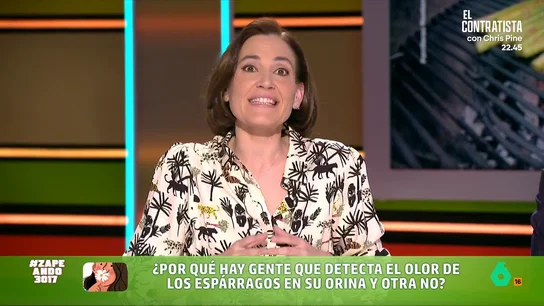Boticaria García explica por qué algunas personas no son capaces detectar el olor a espárrago en la orina, en vídeo Muchas personas explican que, después de comer espárragos, notan un olor muy característico en su orina. Además de aclarar qué produce este olor, la farmacéutica explica, en este vídeo, el motivo por el cual algunas personas no notan ese olor.
