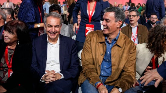 Jos&eacute; Luis Zapatero (izq.) y Pedro S&aacute;nchez en una foto de archivo 