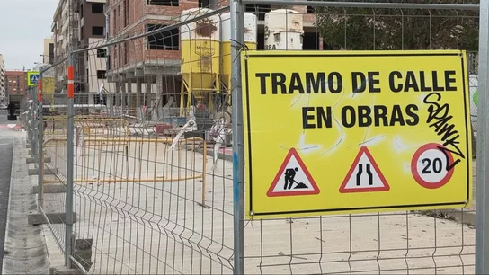 Imagen del edificio en obras donde fueron localizados los cuerpos sin vida de la menor y el joven de Logroño Imagen del edificio en obras donde fueron localizados los cuerpos sin vida de la menor y el joven de Logroño