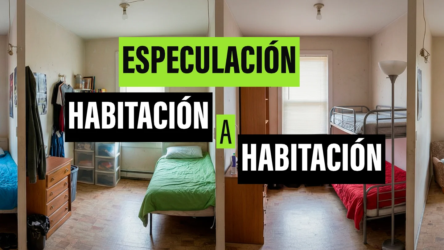 Especulación habitación a habitación: así suben los alquileres mientras desaparecen los pisos completos Especulación habitación a habitación: así suben los alquileres mientras desaparecen los pisos completos