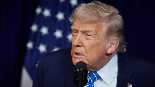 Imagen del presidente de EEUU, Donald Trump