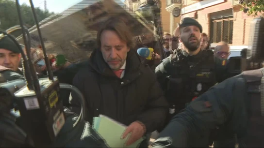 Cuenca agredido por víctimas de la DANA Cuenca agredido por víctimas de la DANA