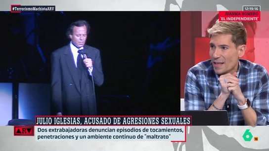 Juanma Romero, sobre las acusaciones a Julio Iglesias: "No extraña viniendo de la persona de la que viene, aunque no se puede prejuzgar" Juanma Romero, sobre las acusaciones a Julio Iglesias: "No extraña viniendo de la persona de la que viene, aunque no se puede prejuzgar"