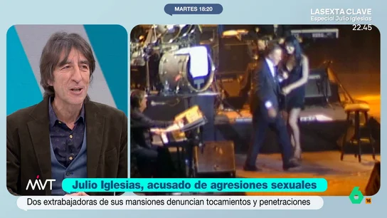 Benjamín Prado: "A Julio Iglesias se le ha reído que fuera un truhan toda la vida y detrás había algo mucho peor" El artista ha sido denunciado por dos exempleadas por unos hechos que se produjeron en el año 2021. Estas trabajaban en las casa que el cantante tiene en Bahamas y República Dominicana.