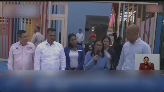 Delcy Rodr&iacute;guez se planta ante la autoproclamaci&oacute;n de Trump: "Aqu&iacute; hay una presidenta encargada y hay un presidente reh&eacute;n en EEUU"