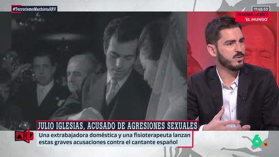 Juanma Lamet, sobre las acusaciones a Julio Iglesias: "Solo sí es sí, el consentimiento tiene que volver a ser el centro de todo" Juanma Lamet, sobre las acusaciones a Julio Iglesias: "Solo sí es sí, el consentimiento tiene que volver a ser el centro de todo"
