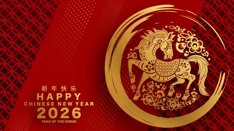 Año Nuevo Chino 2026, Año del Caballo Año Nuevo Chino 2026, Año del Caballo