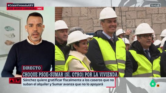 Camarero, sobre el problema de la vivienda: "El Gobierno tiene que adentrarse como un actor m&aacute;s del sector inmobiliario"