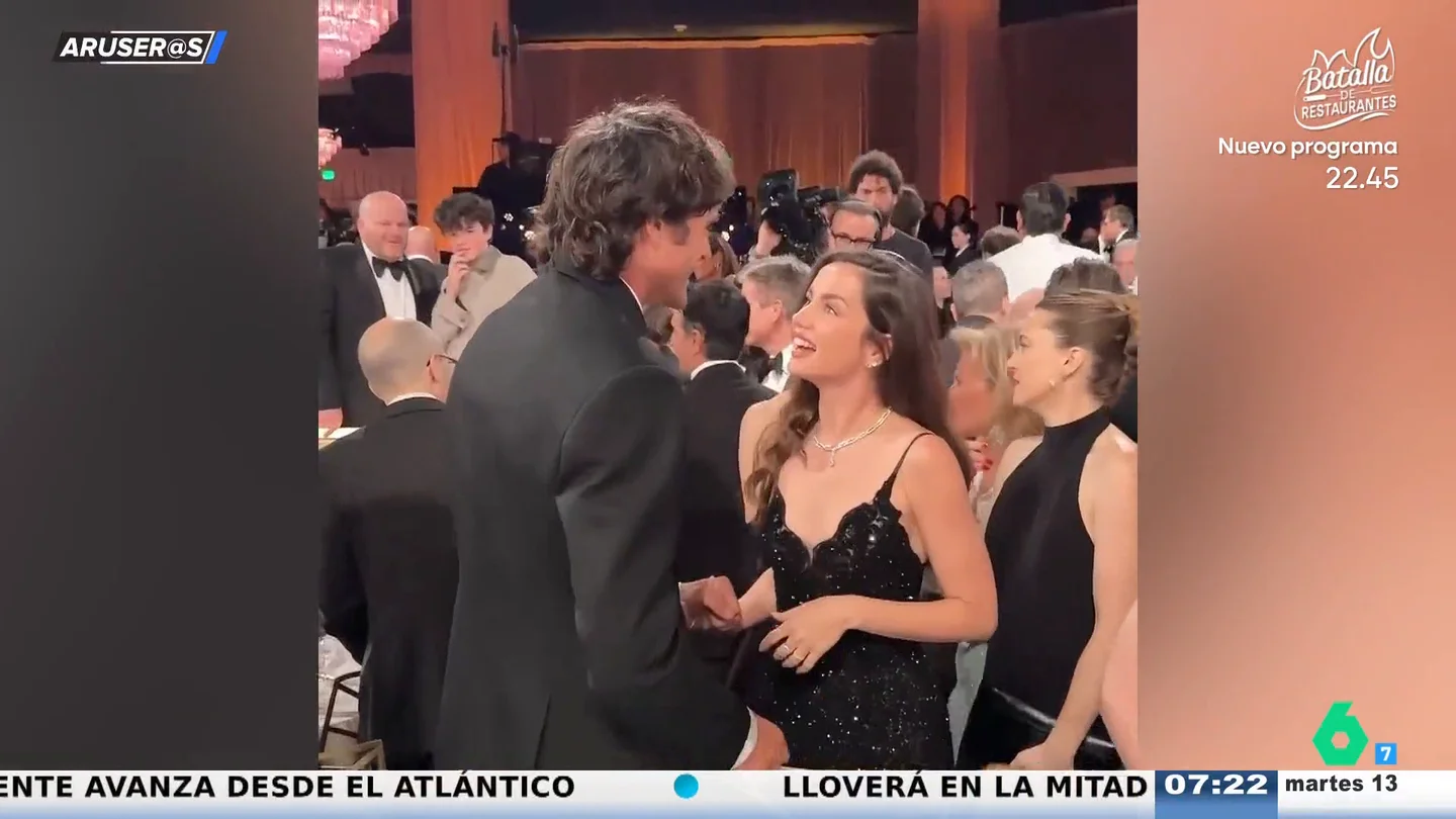 El vídeo de Ana de Armas con Jacob Elordi en los Globos de Oro tras su ruptura con Tom Cruise El vídeo de Ana de Armas con Jacob Elordi en los Globos de Oro tras su ruptura con Tom Cruise