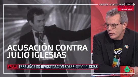 Pedro Vallín, sobre las acusaciones a Julio Iglesias: "La mayoría de las veces que hablamos de un mujeriego es un agresor" Pedro Vallín, sobre las acusaciones a Julio Iglesias: "La mayoría de las veces que hablamos de un mujeriego es un agresor"
