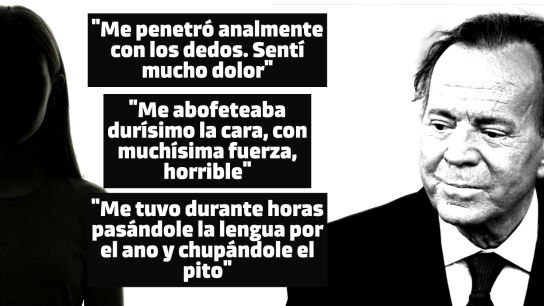 El relato de una extrabajadora de Julio Iglesias: "Pas&eacute; casi toda la madrugada chup&aacute;ndole sus partes"