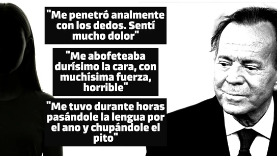 El relato de una extrabajadora de Julio Iglesias: "Pasé casi toda la madrugada chupándole sus partes" El relato de una extrabajadora de Julio Iglesias: "Pasé casi toda la madrugada chupándole sus partes"