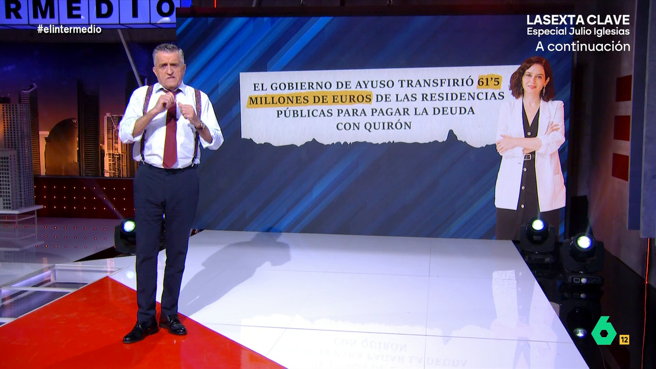Wyoming, muy crítico con Ayuso tras transferir 61 millones de las residencias a Quirón: "¿Qué pasa, que les sobra el dinero?"