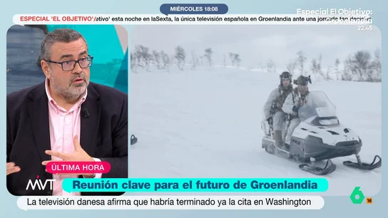 Pedro Rodríguez, sobre la política exterior de EEUU: "Trump le está perdiendo miedo al riesgo" El profesor de Relaciones Internacionales analiza qué se puede esperar de la reunión que han mantenido representantes de Groenlandia y Dinamarca con JD Vance y Marco Rubio en la Casa Blanca.