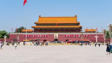 Plaza de Tiananmén, en China Plaza de Tiananmén, en China