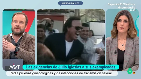 Chapu Apaolaza, sobre el escándalo de Julio Iglesias: "Si esto se ha producido, habrá más mujeres y toneladas de pruebas" Chapu Apaolaza opina en este vídeo sobre las denuncias por agresión sexual contra Julio Iglesias por parte de dos extrabajadoras del cantante y afirma que "no parece que estemos ante un asunto casual".