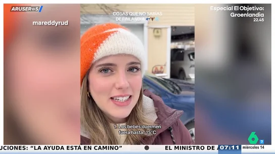 Una española que vive en Finlandia cuenta que sacan a los bebés a dormir a la calle a -15 grados Una española que vive en Finlandia cuenta que sacan a los bebés a dormir a la calle a -15 grados