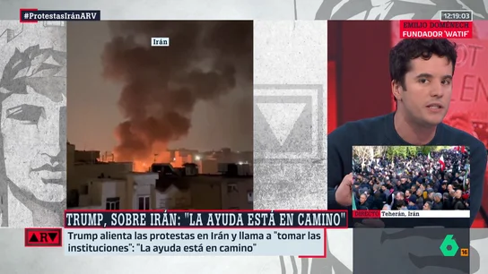 Emilio Doménech, sobre la tensión entre EEUU e Irán: "Son dos matones y Trump se está aprovechando de que Irán está débil" Emilio Doménech, sobre la tensión entre EEUU e Irán: "Son dos matones y Trump se está aprovechando de que Irán está débil"