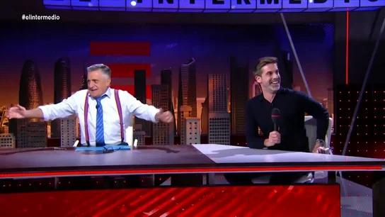 José Yélamo recuerda su primera aparición en El Intermedio hace 10 años, con chiste malo de Wyoming incluido José Yélamo recuerda su primera aparición en El Intermedio hace 10 años, con chiste malo de Wyoming incluido