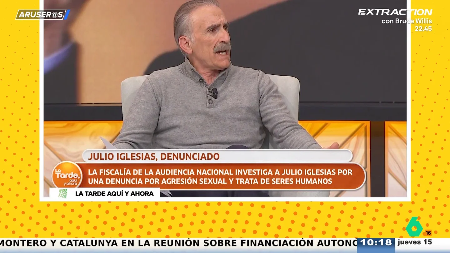 Juan y Medio lanza un irónico 'zasca' sobre Julio Iglesias y la politización "de todo" en España Juan y Medio lanza un irónico 'zasca' sobre Julio Iglesias y la politización "de todo" en España