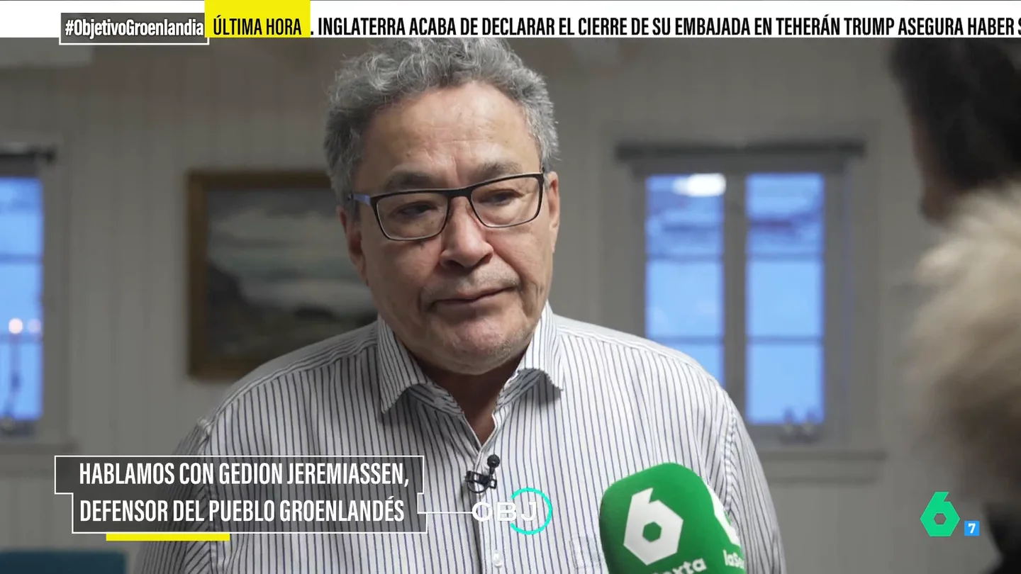El Defensor del Pueblo de Groenlandia, sobre la imagen de un mapa de la isla con la bandera de EEUU: "Personalmente tengo mi opinión y pueden adivinar cuál es" El Defensor del Pueblo de Groenlandia, sobre la imagen de un mapa de la isla con la bandera de EEUU: "Personalmente tengo mi opinión y pueden adivinar cuál es"