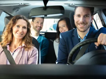 Gente en el coche Gente en el coche