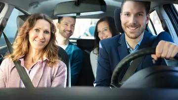 Gente en el coche Gente en el coche