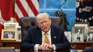 El presidente de EEUU,Donald Trump