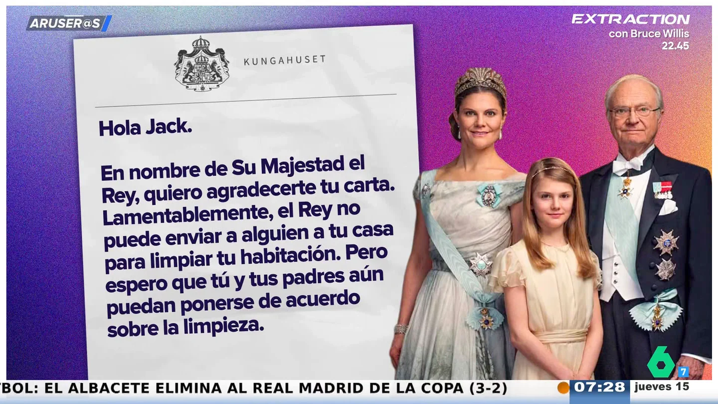 Aruseros rey suecia Aruseros rey suecia