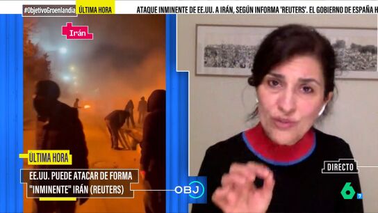 La analista Ryma Sheermohammadi explica lo que est&aacute; pasando en Ir&aacute;n