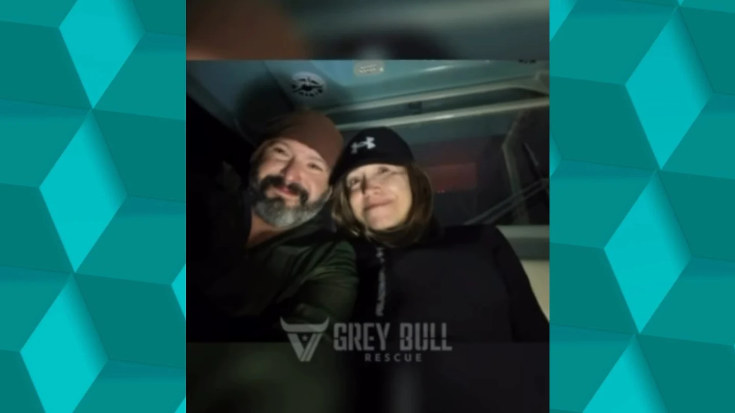 María Corina Machado junto al fundador de Grey Bulls Rescue, Bryan Stern. María Corina Machado junto al fundador de Grey Bulls Rescue, Bryan Stern.