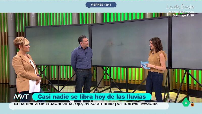 El chiste de I&ntilde;aki L&oacute;pez sobre la borrasca Harry: "&iquest;El mi&eacute;rcoles llega Sally? &iexcl;Qu&eacute; malo!"