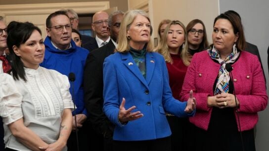 Congresistas de EEUU, en el Parlamento de Dinamarca