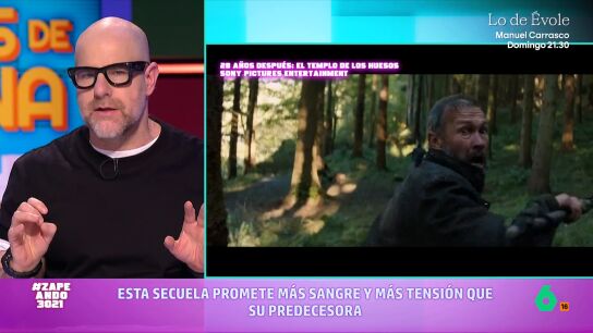 El periodista experto en cine habla en este v&iacute;deo sobre la secuela de '28 a&ntilde;os despu&eacute;s', que se estren&oacute; hace seis meses. En esta pel&iacute;cula para el doctor Ian Kelson la amenaza es la falta de humanidad de los supervivientes. 