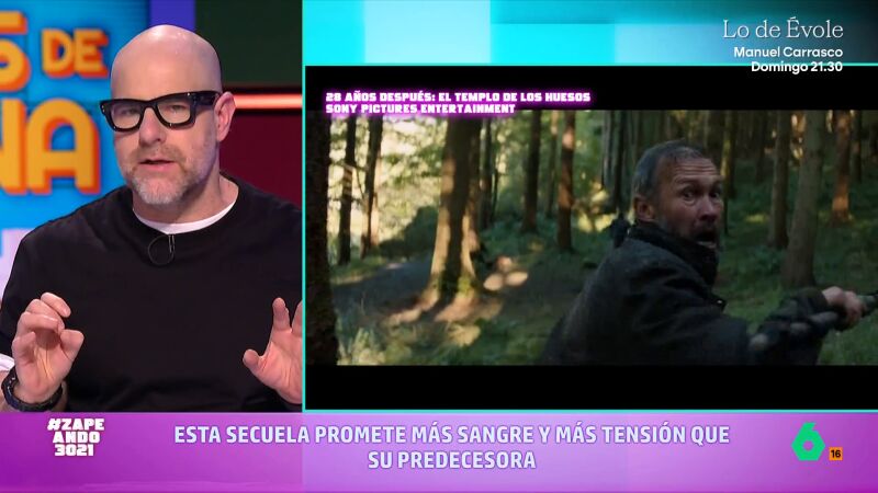 Alberto Rey analiza '28 a&ntilde;os despu&eacute;s: el templo de los huesos': "Tiene unas ideas visuales que agradezco"