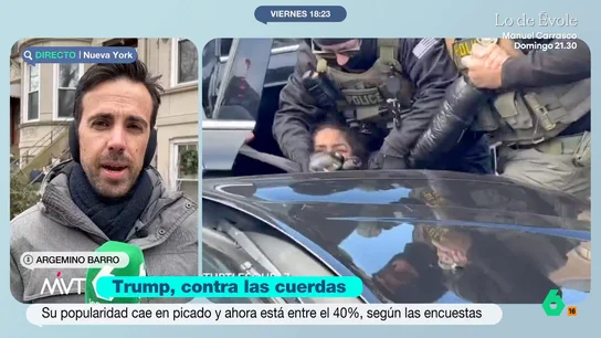 Argemino Barro explica las intenciones de Trump: "Está utilizando la migración como excusa para montar un aparato de represión a gran escala" Argemino Barro explica las intenciones de Trump: "Está utilizando la migración como excusa para montar un aparato de represión a gran escala"