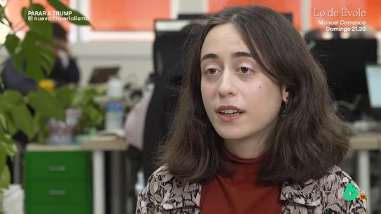 Alba Leiva, sobre la respuesta de Europa al desafío de Trump en Groenlandia: "Tiene que ir más allá del 'deeply concerned'" laSexta Columna analiza con expertos cuál debe ser la respuesta de la Unión Europea a las amenazas de Donald Trump de anexionarse Groenlandia. Sus reflexiones, en este vídeo.