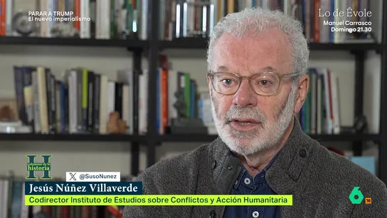 Jesús Núñez desmonta los argumentos de Trump para anexionarse Groenlandia: "Es absolutamente falaz, no se sostiene" Jesús Núñez, codirector del Instituto de Estudios sobre Conflictos y Acción Humanitaria, recuerda a Trump que, al formar Groenlandia parte del territorio de Dinamarca, tiene el amparo de la OTAN.