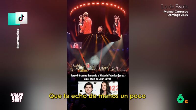 V&Iacute;DEO | La reacci&oacute;n de Victoria Federica cuando su ex le llama en medio del show de Juan D&aacute;vila: "Le insult&oacute; el contestador"