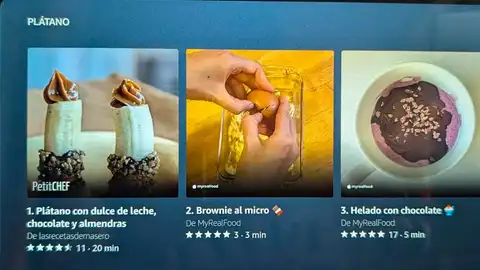 Recetas sugeridas por Alexa Recetas sugeridas por Alexa