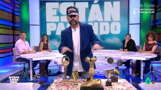 Mateo est&aacute; nominado a mejor presentador en estos premios, por eso ha decidido intentar ganar el premio recurriendo al presidente de los Estados Unidos. &iquest;Conseguir&aacute; el Zapping a mejor presentador haciendo la pelota a Trump?