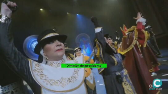 Chirigota de 'La Camorra', de Marta Ortiz