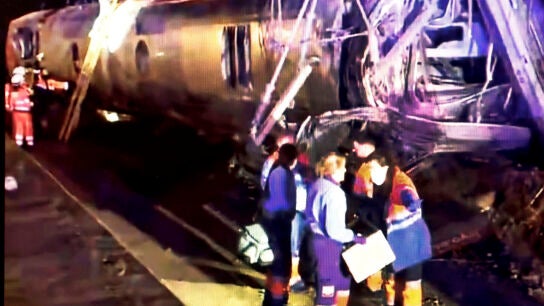 Descarrilamiento de tren en Adamuz