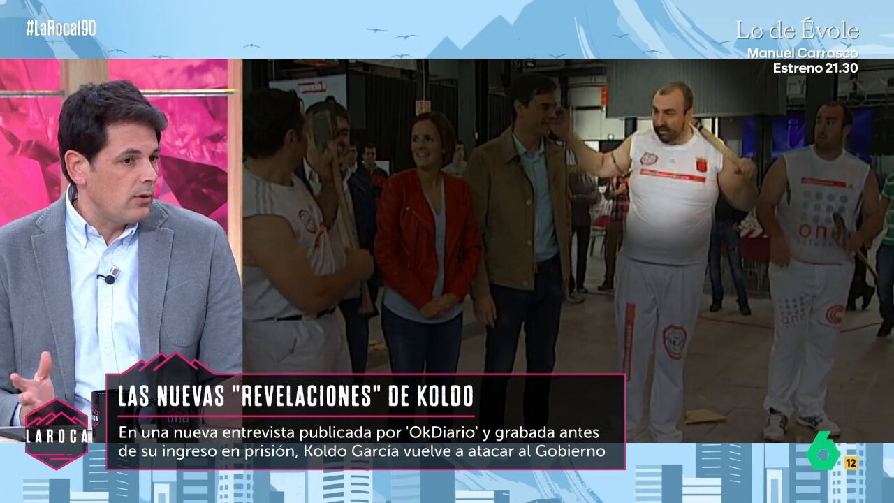 José María Olmo duda de las declaraciones de Koldo García sobre la existencia de armas en Ferraz: "Es raro que estén en los bajos de un partido"