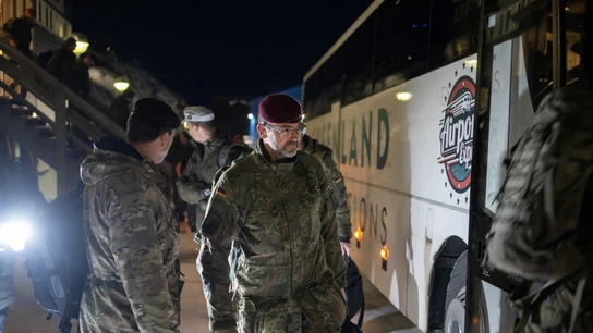 Soldados alemanes, en Nuuk Soldados alemanes, en Nuuk