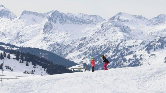 Imagen de archivo de la estaci&oacute;n de esqu&iacute; de Baqueira-Beret (Lleida)